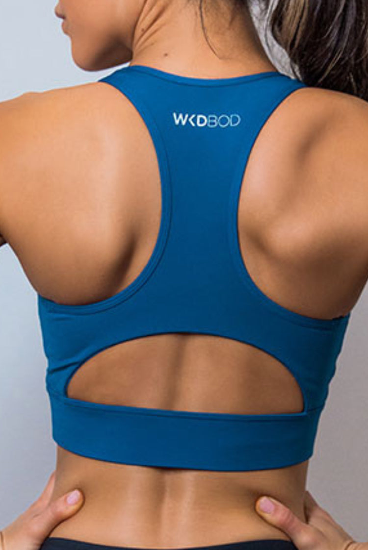 Booty Active 725 Sports Bra Petrol Small