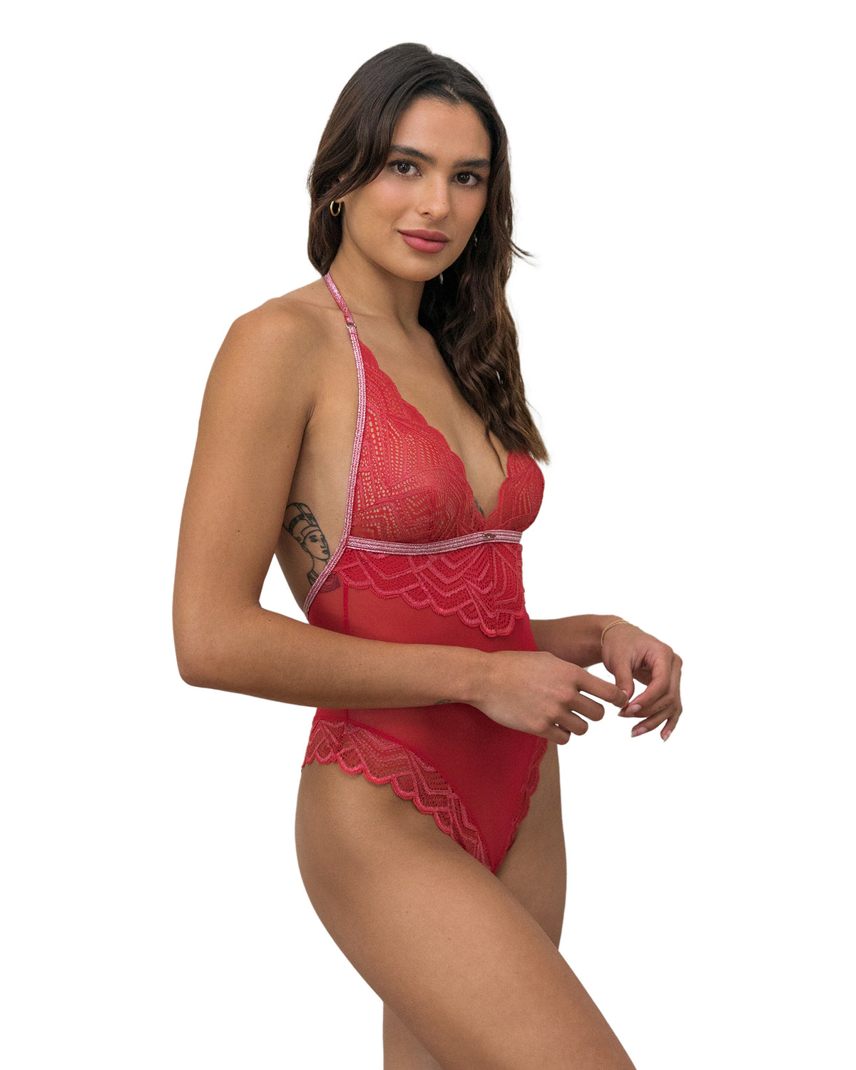Mystic Love 1814 Bodysuit Red Large