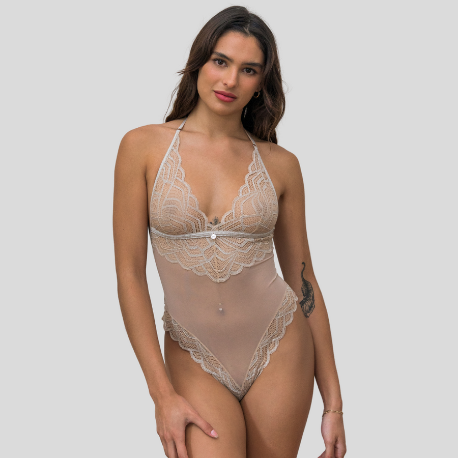 Mystic Love 1814 Bodysuit Nude Large