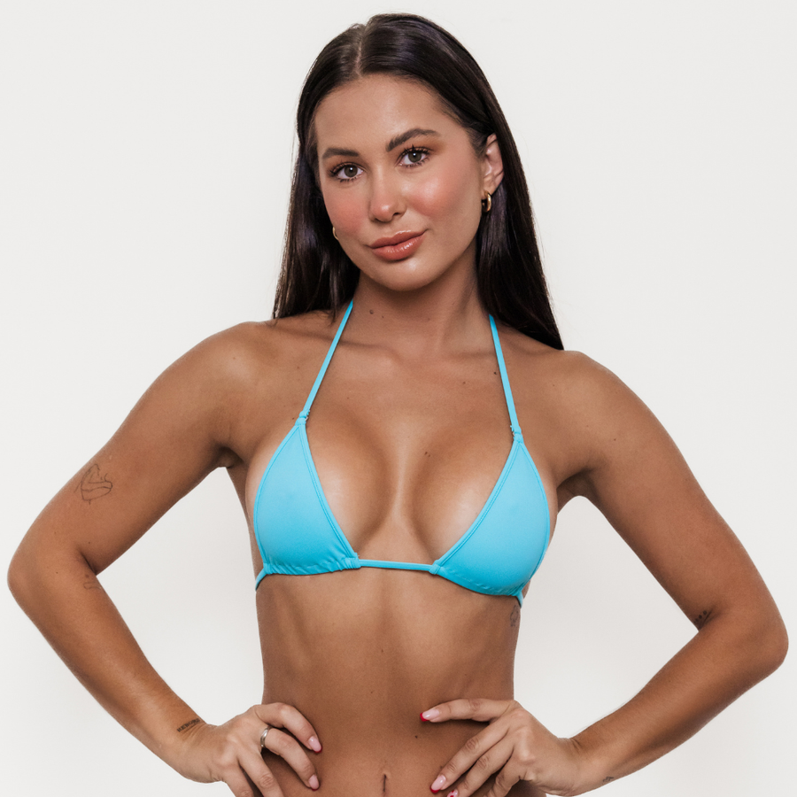 Bond 312 Triangle Bikini Top Turquoise Extra Large