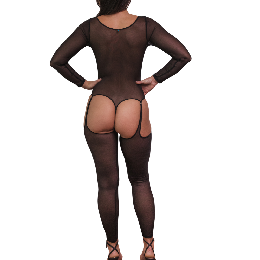 Wild Times 1929 Bodysuit Black Extra Small