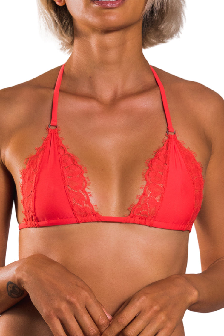 Electra 307 Tri Top Bikini Red Large